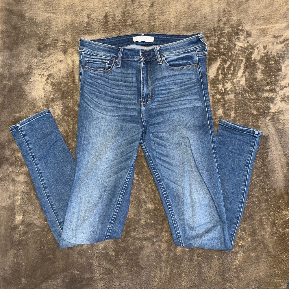 Abercrombie & Fitch high waisted skinny jeans